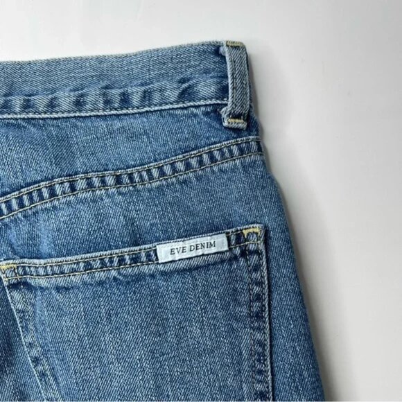 Eve Denim Silver Bullet Jeans Button Fly Medium Wash, Size 25 - Picture 8 of 11